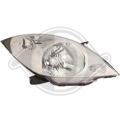 Kuva DIEDERICHS 6932080 Ajovaloumpio Oikea H4