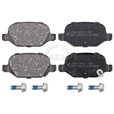 Kuva A.B.S. 37968 Jarrupalat akustisella kulumavaroittimella FIAT: 500 Hatchback, 500L, Panda III Hatchback