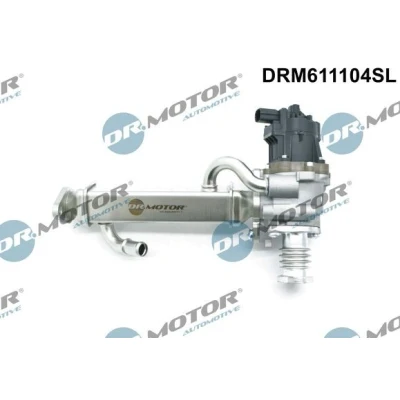 Kuva DR.MOTOR AUTOMOTIVE DRM611104SL EGR Venttiili Sähköinen Imusarjalla, Tiivisteillä, Pakokaasukierrätys jäähdyttimellä