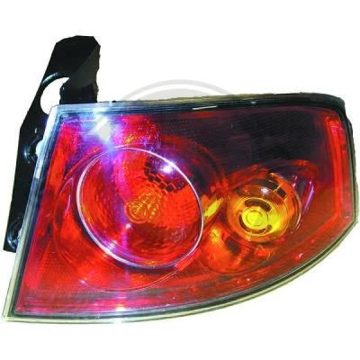 Kuva DIEDERICHS 7425090 Takavalot Oikea Uloin osa P21W, P21/5W punainen SEAT: Ibiza 3