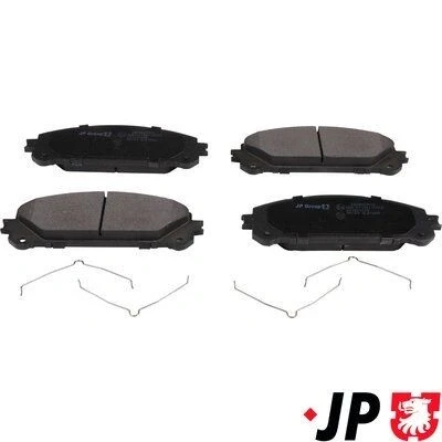 Kuva JP GROUP 4863607510 Jarrupalat Etuakseli Ilman kulumisenilmaisinta TOYOTA: RAV4 IV SUV, III V, LEXUS: RX IV, ES VII,