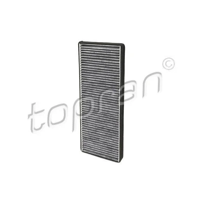 Kuva TOPRAN 108 409 Raitisilmasuodatin Aktiivihiilisuodatin, Suodatinpanos, hajuja poistava vaikutus 390 152 24 suorakulmainen (rectangular)