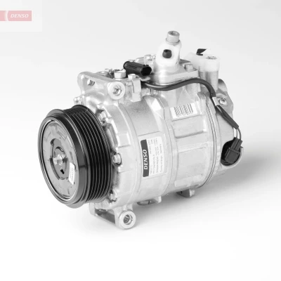 Kuva DENSO DCP17043 Ilmastoinnin Kompressori 7SEU17C PAG 46 R 134a MERCEDES BENZ: C sarja T modell, Sedan, CLK Coupe