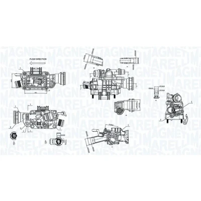 Kuva MAGNETI MARELLI 352317005080 Termostaatti 92 PEUGEOT: 208 I Hatchback