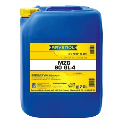 Kuva RAVENOL 1211137 020 01 999 Vaihteistoöljy Synteettinen öljy 20