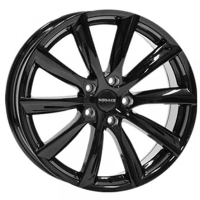 Kuva Monaco GP6 Gloss Black 8x18 5/120 ET42 B72.6
