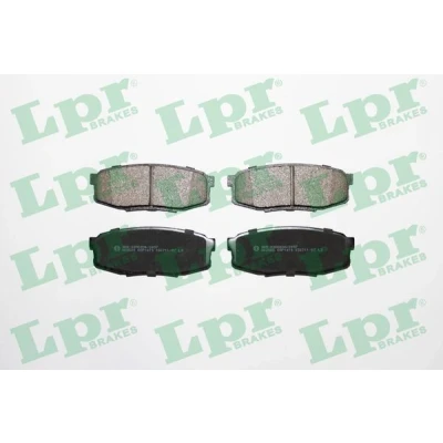 Kuva LPR 05P1419 Jarrupalat TOYOTA: Land Cruiser 200, Prado 70 SUV