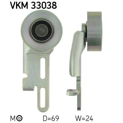 Kuva SKF VKM 33038 Kiristysrulla