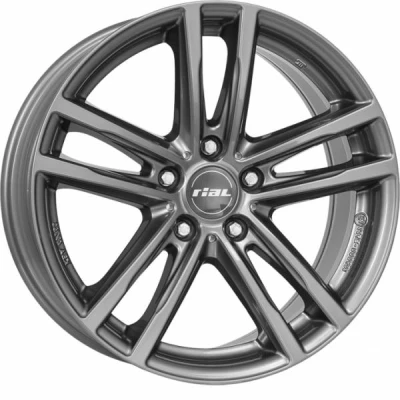 Kuva Rial X10 Metal Grey 8x18 5/120 ET30 B72.6