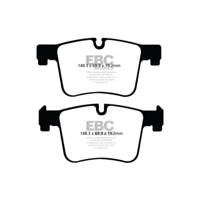 Kuva EBC Brakes DP42105R Jarrupalat Etuakseli BMW: 3 Touring, Sedan, 1 Hatchback