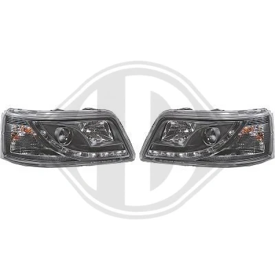 Kuva DIEDERICHS HD Tuning 2272686 Ajovalonheitinsarja Valokorkeussäätimen moottorilla