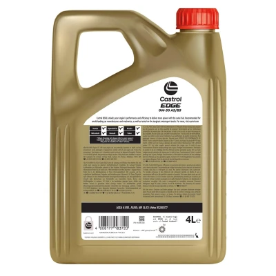 Kuva Castrol EDGE A5/B5 0W 30 4l Moottoriöljy 15F6A5