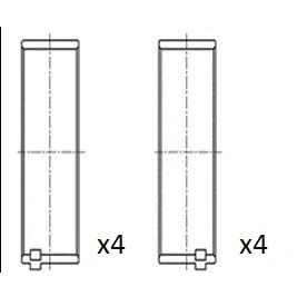 Kuva Kiertokangen laakeri FAI AutoParts BB2053 025