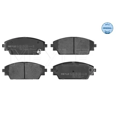 Kuva MEYLE 025 258 7516 Jarrupalat ORIGINAL Quality Etuakseli akustisella kulumavaroittimella Huudonvaimennuspellillä MAZDA: 3 Hatchback, Sedan, CX