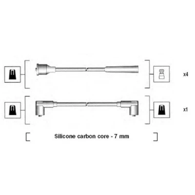 Kuva MAGNETI MARELLI 941155110747 Sytytysjohto