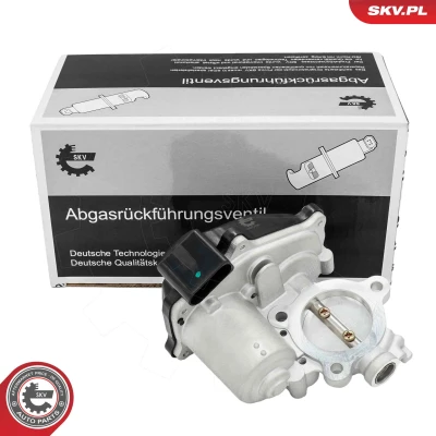 Kuva Venttiili, pakokaasun kierrätys, Alla, Yläpuolella Esen skv 14SKV mercedes benz, nissan, opel, renault, vauxhall OE 14 71 014 78R, 098 16R,