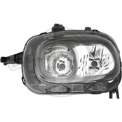 Kuva DIEDERICHS 4007083 Ajovaloumpio Vasen H7/H7 CITROËN: C3 III