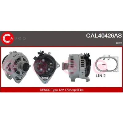 Kuva CASCO CAL30131AS Laturi 12V 65A FIAT: Uno Hatchback