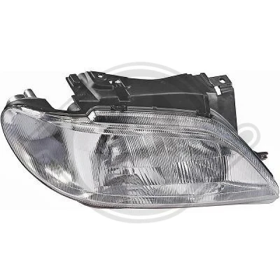 Kuva DIEDERICHS 4070980 Ajovaloumpio Oikea H4 Ilman sähkömoottoria CITROËN: Xsara Hatchback, Coupe