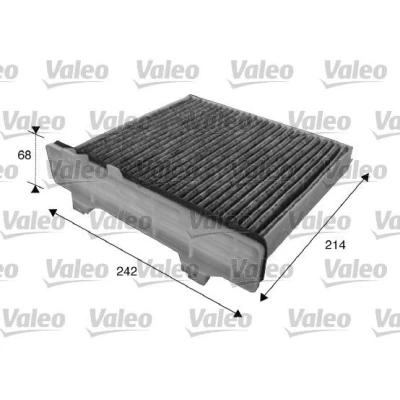 Kuva VALEO CLIMFILTER PROTECT 715622 Raitisilmasuodatin Aktiivihiilisuodatin 242 214 68 MITSUBISHI: PAJERO 4, 3