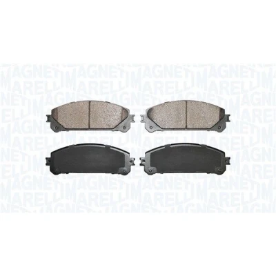 Kuva MAGNETI MARELLI 363916060835 Jarrupalat Ilman kulumisenilmaisinta TOYOTA: RAV4 III SUV, IV V, LEXUS: RX II, IV,