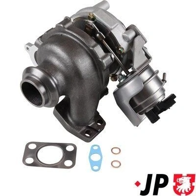 Kuva JP GROUP 4117405200 Turboahdin Pakokaasuahdin Tiivisteillä PEUGEOT: 508 I SW, 5008 I, 3008 CITROËN: C4 II Hatchback, Berlingo