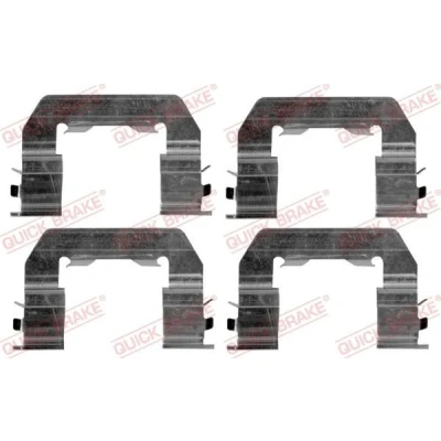 Kuva QUICK BRAKE 109 1719 Tarvikesarja, Jarrupala KIA: SORENTO 2, Venga, HYUNDAI: SANTA FE 2