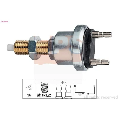 Kuva EPS 1.810.006 Jarruvalokytkin Mekaaninen M10x1,25 Made in Italy OE Equivalent