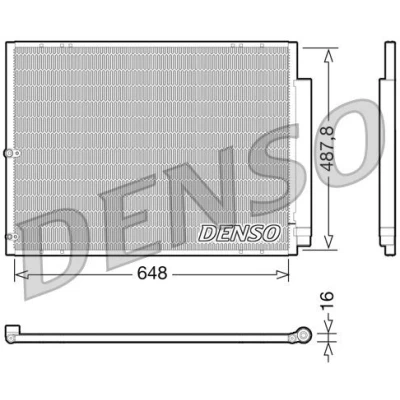 Kuva DENSO DRM46037 Jäähdytin 510 366 34 NISSAN: MICRA 3