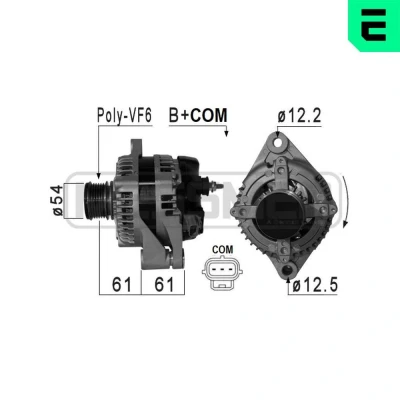 Kuva ERA 209002A Laturi 14V 150A