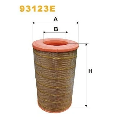 Kuva Ilmansuodatin WIX FILTERS 93123E
