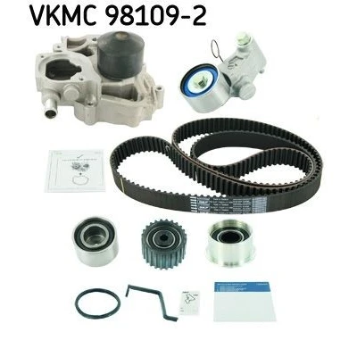 Kuva SKF VKMC 98109 2 Vesipumppu + Jakohihnasarja Tiivisteillä 223 SUBARU: Forester II, Outback III, Legacy 4