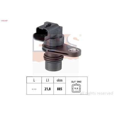 Kuva FACET 9.0487 Käyntinopeusanturi Made in Italy OE Equivalent