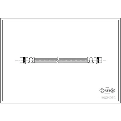 Kuva CORTECO 19034950 Jarruletku Taka akseli 215 M10X1 PEUGEOT: 207 Hatchback, SW