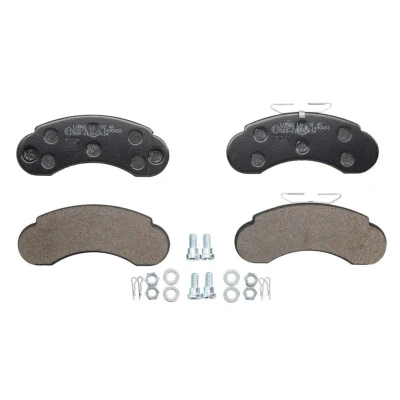 Kuva BRECK 21573 00 706 Jarrupalat Ei kulumisenilmaisimelle MERCEDES BENZ: MB 100 Van, Flatbed Kuorma auto/Alusta