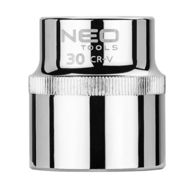 Kuva NEO TOOLS 08 030 Hylsyavain 1/2 3124 30 mm Kromi vanadium teräs SuperLock