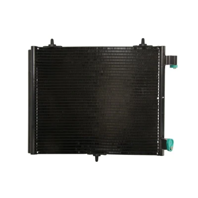 Kuva THERMOTEC KTT110052 Ilmastoinnin Lauhdutin Vedenerottimella 460 X 371 16 mm Alumiini CITROËN: DS3 Hatchback, C2 C3 I Hatchback