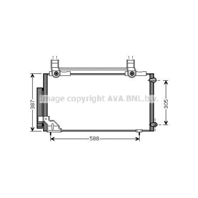 Kuva Lauhdutin, ilmastointilaite AVA COOLING HDA5186D