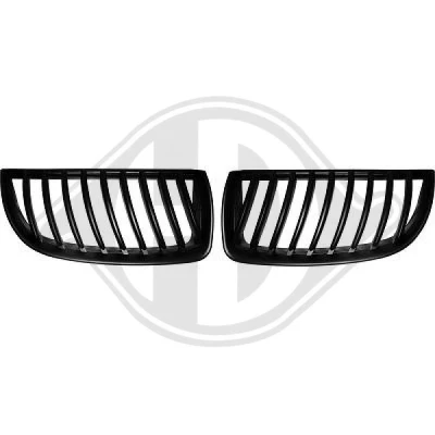 Kuva DIEDERICHS HD Tuning 1216240 Etusäleikkö Molemminpuolin Musta BMW: 3 Sedan, Touring