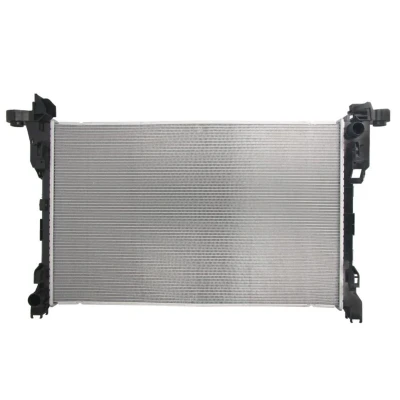 Kuva THERMOTEC D7R061TT Jäähdytin Alumiini 748 471 26 Käsivaihteisto Jäähdytysrivat juotetut RENAULT: Trafic 3 Pritsche/Fahrgestell,