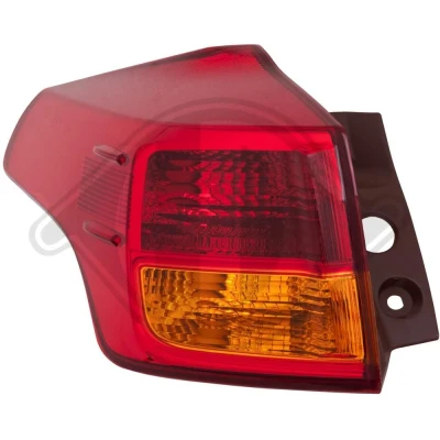 Kuva DIEDERICHS 6687491 Takavalot Vasen Uloin osa W21W, W21/5W TOYOTA: RAV4 IV SUV