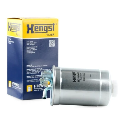 Kuva HENGST FILTER H70WK05 Polttoainesuodatin Letkusuodatin VOLKSWAGEN: TRANSPORTER 4, 4 Bus, GOLF 2, SEAT: Alhambra I, Córdoba I Sedan