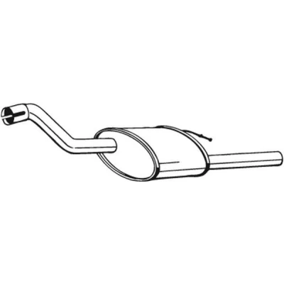 Kuva BOSAL 154 331 Takaäänenvaimennin FORD: Focus Mk1 Farmari