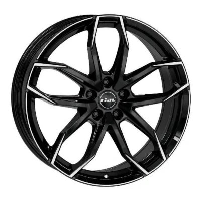 Kuva Rial Lucca Diam Black Pol 7.5x17 5/100 ET45 B57.1