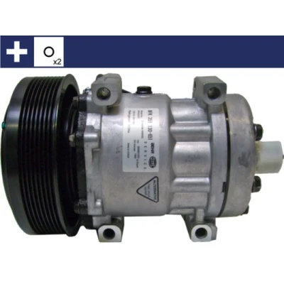 Kuva MAHLE ORIGINAL ACP 1066 000S Ilmastoinnin Kompressori SD7H15 12 PAG 46 R 134a Tiivisterenkaalla