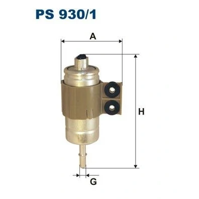 Kuva FILTRON PS 930/1 Polttoainesuodatin Letkusuodatin HONDA: Accord 6 Limousine