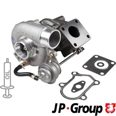 Kuva JP GROUP 4117400300 Turboahdin Pakokaasuahdin sis. tiivistesarjan FIAT: Ducato II Van