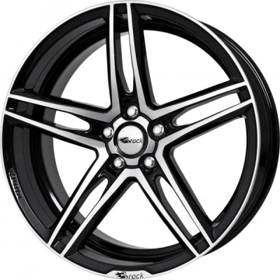 Kuva Brock B33 Black Full Polish 8x18 5/114.3 ET45 B72.6