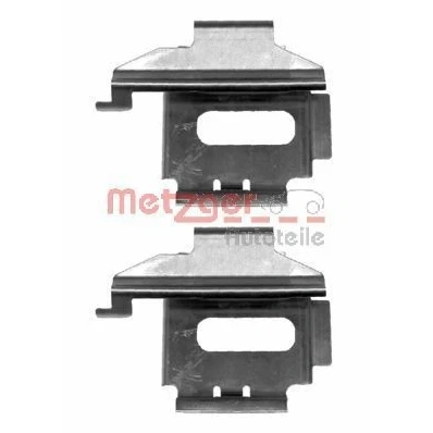 Kuva METZGER 109 1282 Tarvikesarja, Jarrupala MERCEDES BENZ: Vito Van, Bussi, VOLKSWAGEN: LT 28 46 2 Kasten