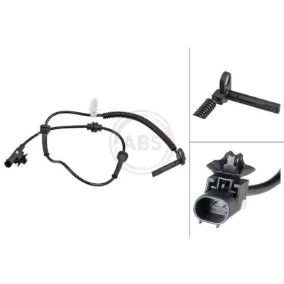 Kuva Tunnistin, kiertonopeus, Etuakseli JEEP CHEROKEE, CHEROKEE VAN OE 68141887AA, 68141887AB, 68141887AC